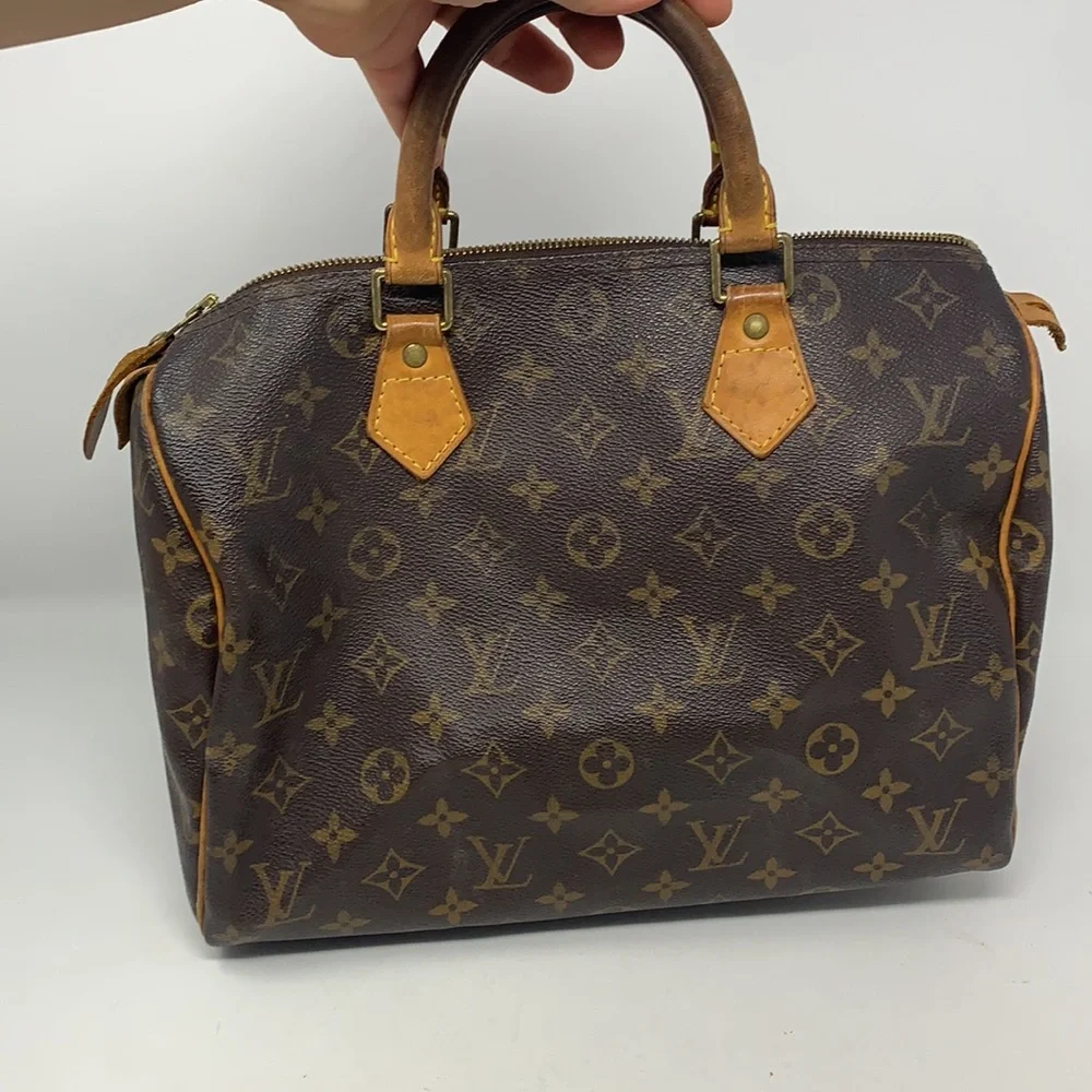 authentic Louis Vuitton Hand Bag Speedy 30 tote bag